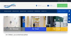 Desktop Screenshot of airinmotion.nl